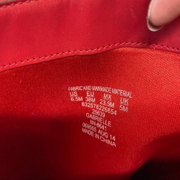 Women Sexy Red Pointed Toe Medium Heels Knee Boots Booties Gabrielle Shoes - Picture 9 of 10